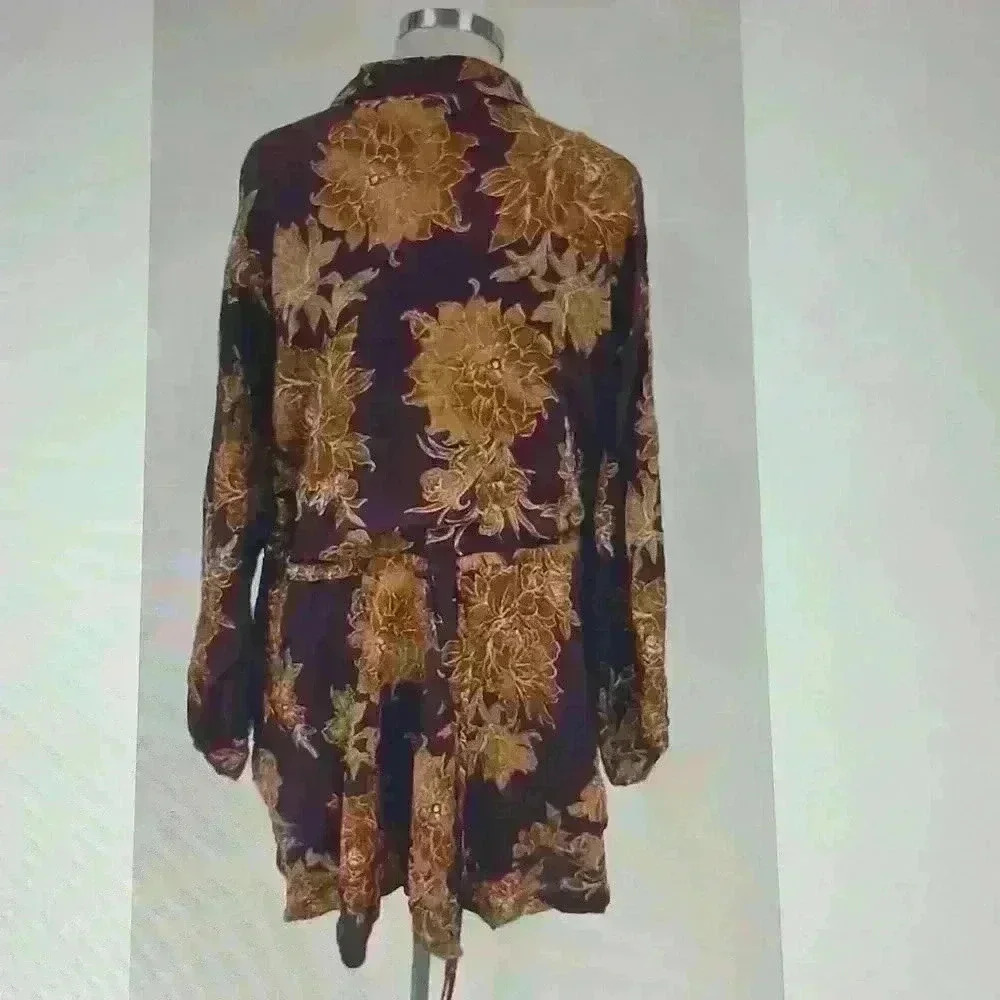 Free people shake it medium size purple casual dress - Picture 3 of 14